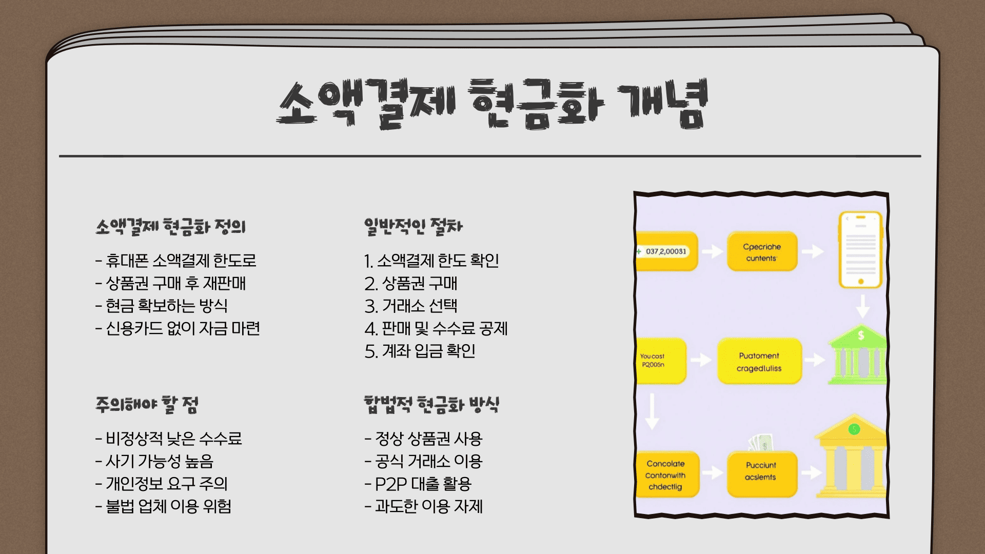 소액결제 현금화 개념